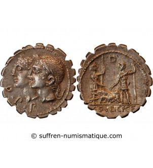SULPICIA - DENIER SERRATUS ARGENT 106 AV JC