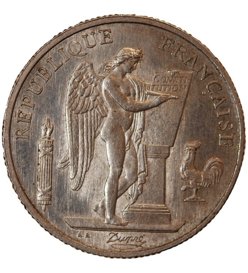 III République, ESSAI MODULE DE 10 FRANCS ARGENT 1929