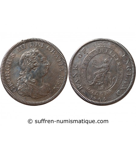 ANGLETERRE ﻿- GEORGE III﻿ DOLLAR 1804