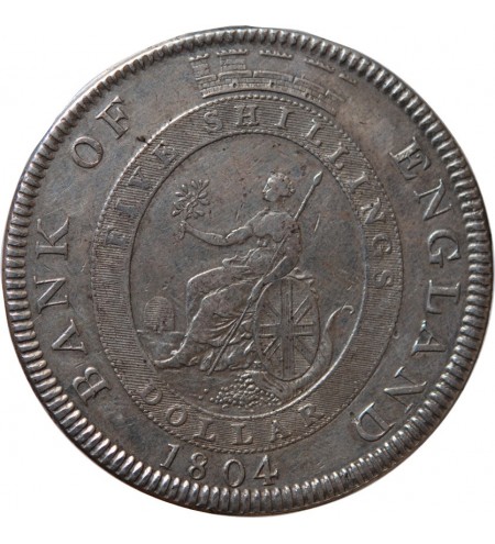 ANGLETERRE ﻿- GEORGE III﻿ DOLLAR 1804