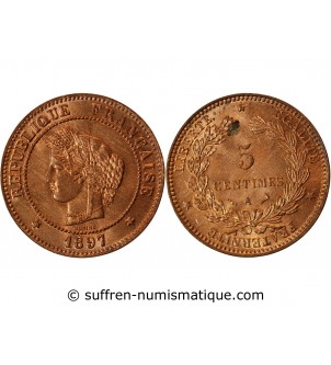 CERES - 5 CENTIMES 1897 A PARIS
