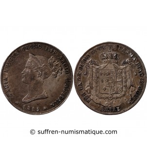 Italie Italie - Marie Louise 5 Lire 1815