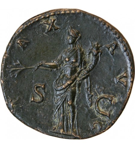 ANTONIN LE PIEUX - SESTERCE ROME 144 ROME