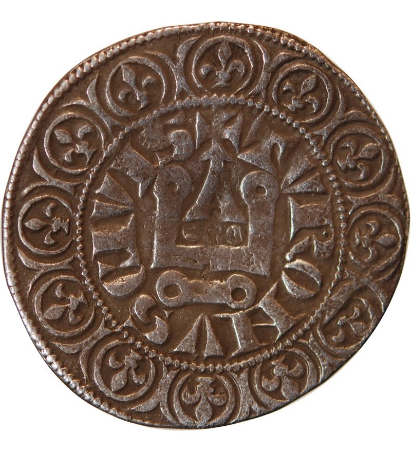 PHILIPPE IV LE BEL - Gros Tournois à l'O long et au Lis﻿ 1290 / 1303