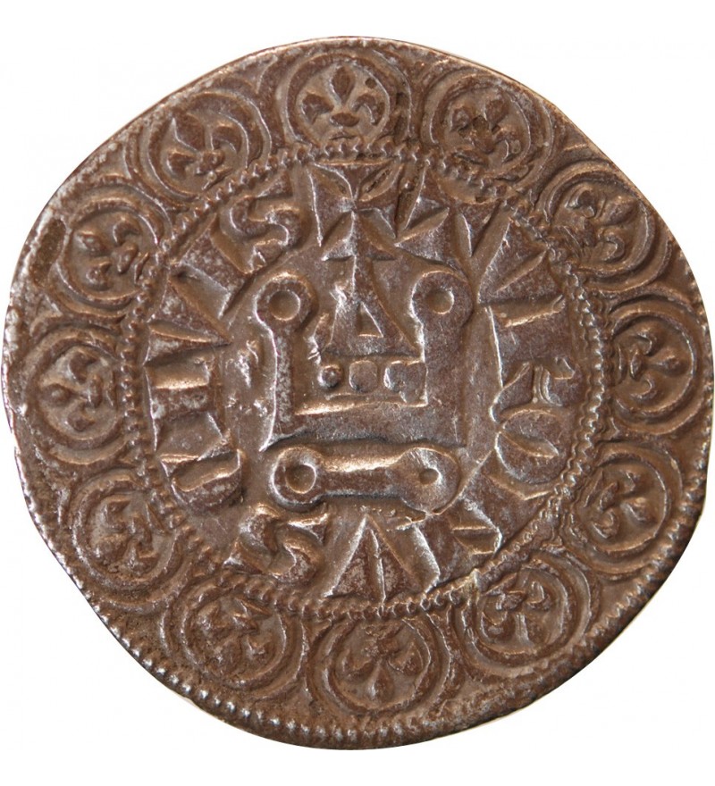 PHILIPPE IV LE BEL - Gros Tournois à l'O long 1305 / 1308