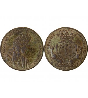 ILE DE FRANCE, NICOLAS DESMARETZ - JETON 1712 R1 2