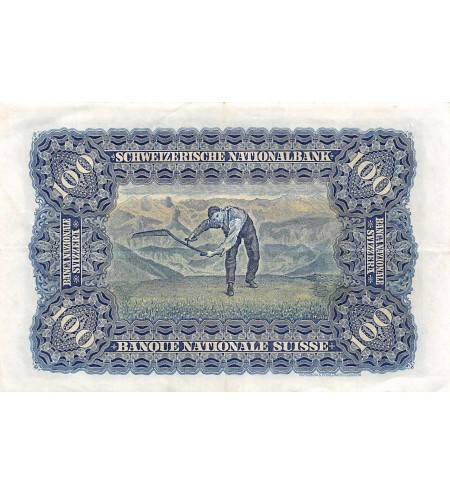 SUISSE - 100 FRANKEN / 100 FRANCS 20.01.1949 Série 19L