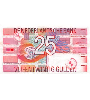 PAYS-BAS - 25 GULDEN 1989 N°2494756683