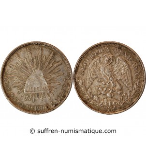 MEXIQUE - PESO ARGENT 1902 Mo AM