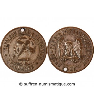 NAPOLEON III, SEDAN - Module satirique de 10 Centimes