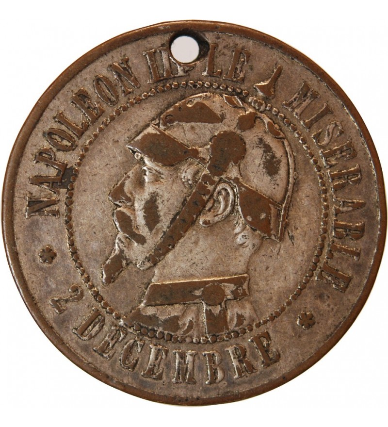 NAPOLEON III, SEDAN - Module satirique de 10 Centimes