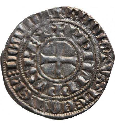 PHILIPPE IV LE BEL﻿ - MAILLE TIERCE A L'O ROND 1285 / 1314﻿