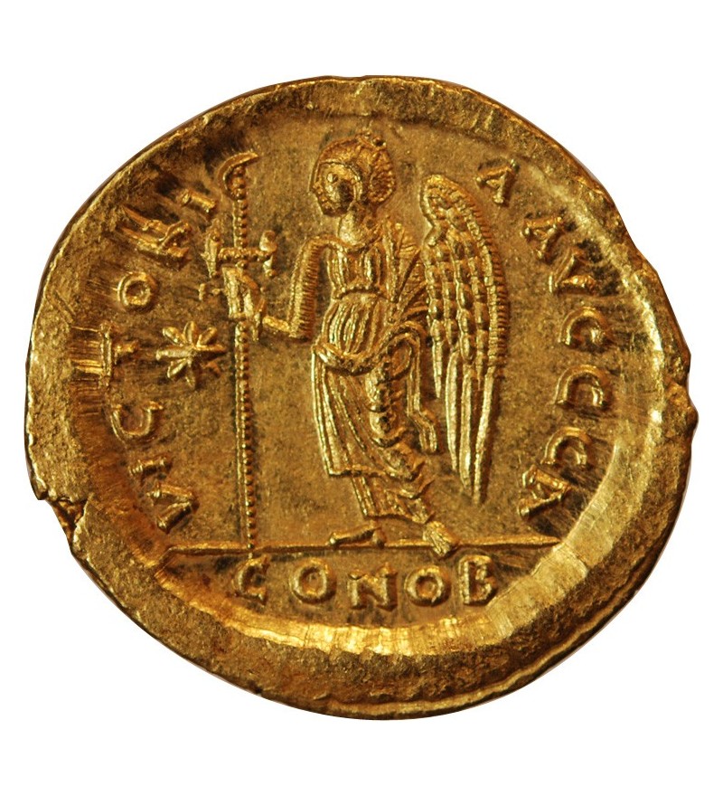 ANASTASE I - SOLIDUS OR CONSTANTINOPLE 491 / 518