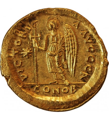 ANASTASE I - SOLIDUS OR CONSTANTINOPLE 491 / 518