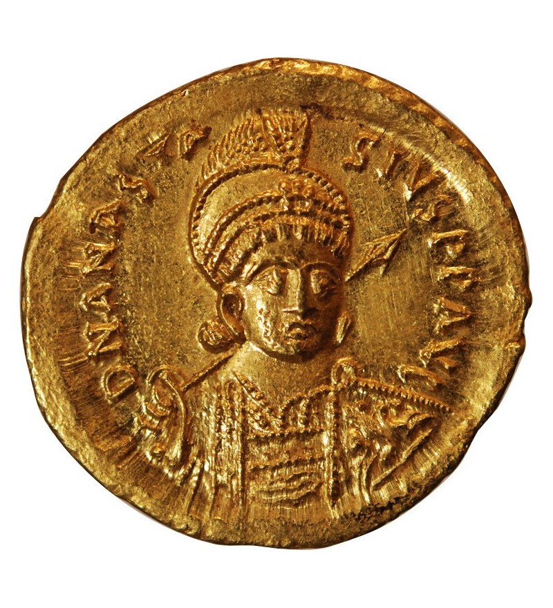 ANASTASE I - SOLIDUS OR CONSTANTINOPLE 491 / 518