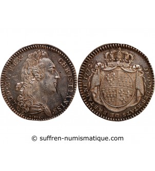 ETATS DE BRETAGNE, LOUIS XV - JETON ARGENT 1772 MORLAIX