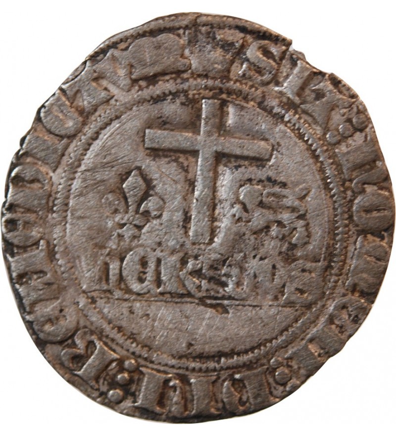 HENRI VI - BLANC AUX ECUS 1422 / 1453 PARIS