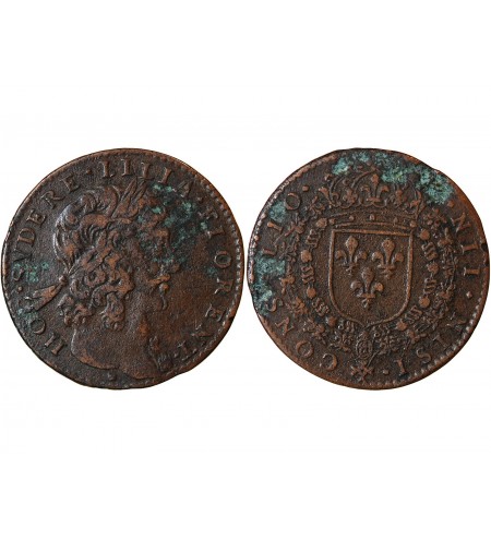 LOUIS XIII - JETON Cuivre