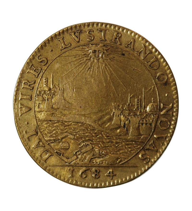 ILE DE FRANCE, Auguste Robert de Pomereu - JETON Laiton 1684﻿