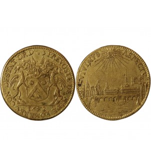 ILE DE FRANCE, Auguste Robert de Pomereu - JETON Laiton 1682 2