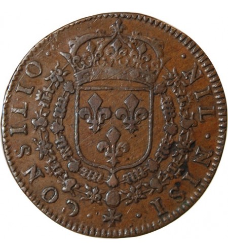 CONSEIL DU ROI, LOUIS XIV - JETON Cuivre