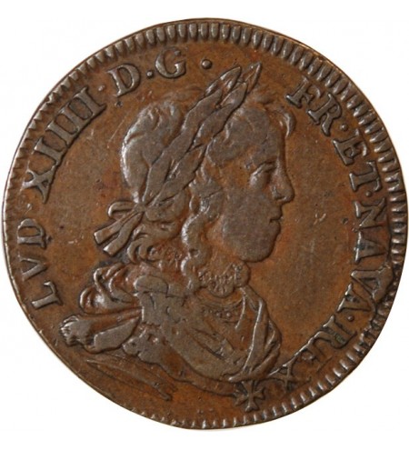 CONSEIL DU ROI, LOUIS XIV - JETON Cuivre