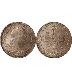 LOUIS XIV﻿ - ECU AUX 8 L 1705 9 RENNES 2