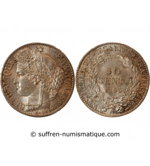 CERES ﻿- 50 CENTIMES ARGENT 1895 A PARIS