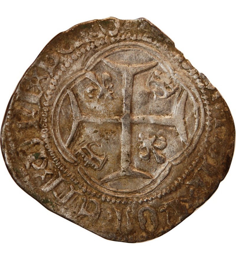 LOUIS XI - BLANC A LA COURONNE 1461 / 1483 BOURGES