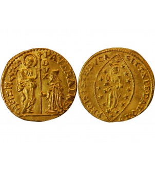 ITALIE, VENISE, PAUL RENIER - SEQUIN OR 1779 / 1789 2