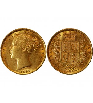 AUSTRALIE, VICTORIA - SOUVERAIN OR 1885 S SYDNEY 2