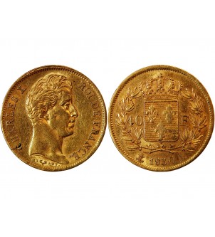 CHARLES X﻿ - 40 FRANCS OR 1830 A PARIS﻿ 2