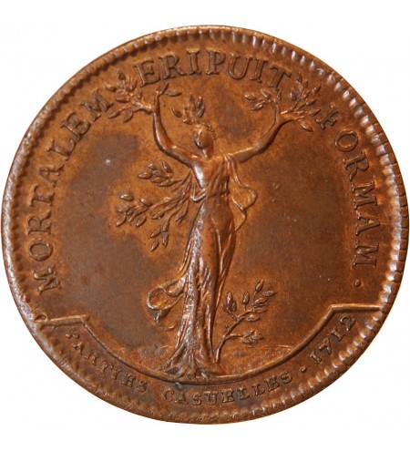 PARTIES CASUELLES, LOUIS XIV - JETON 1712
