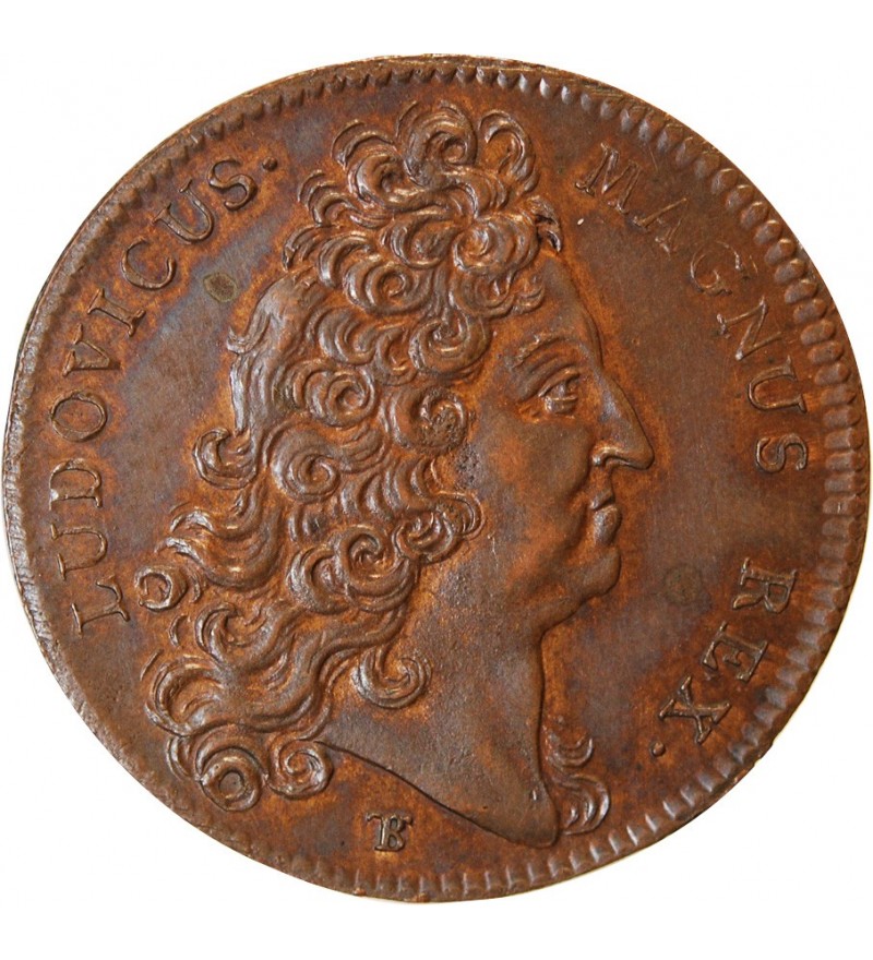 PARTIES CASUELLES, LOUIS XIV - JETON 1712