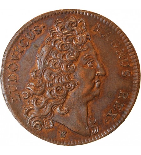 PARTIES CASUELLES, LOUIS XIV - JETON 1712
