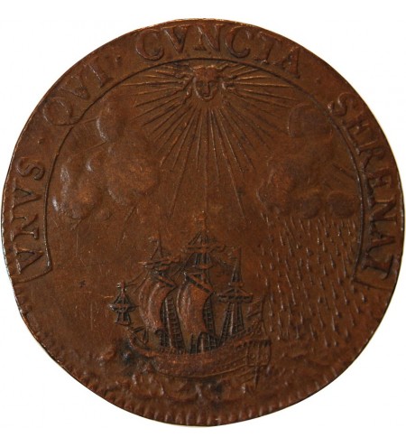 ILE DE FRANCE, Henri de Fourcy, prévôt des marchands - JETON 1685 