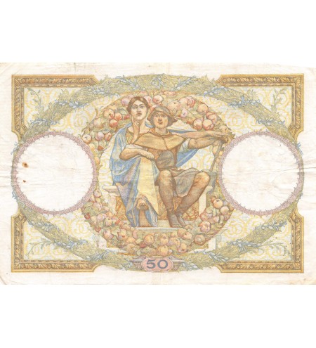 FRANCE, 50 FRANCS Luc Olivier Merson LOM 06.10.1932