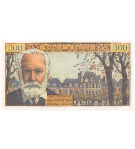 FRANCE, VICTOR HUGO, 500 FRANCS 04.03.1954