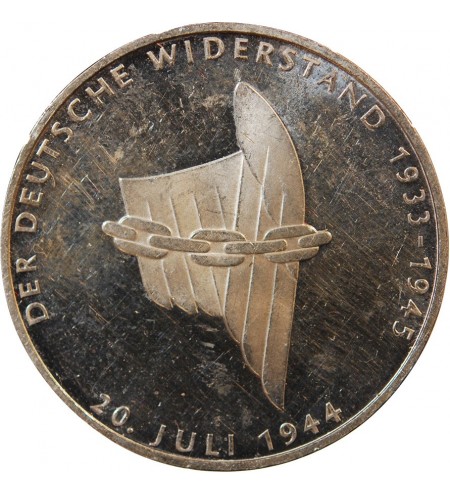 ALLEMAGNE, Résistance contre le Nazisme - 10 MARK ARGENT 1994 A BERLIN