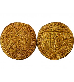 COMTE DE PROVENCE, CHARLES II D'ANJOU - SALUT D'OR 2