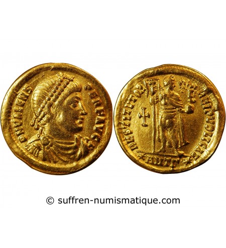 VALENS - SOLIDUS OR ANTIOCHE 364 AP JC