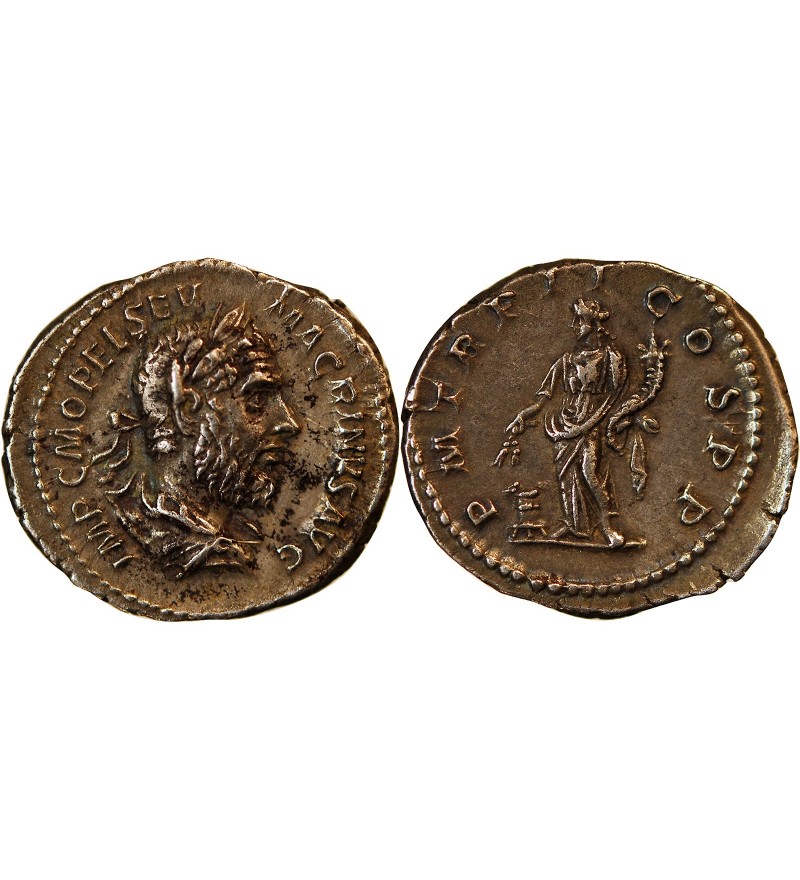 MACRIN - DENIER 218 ROME