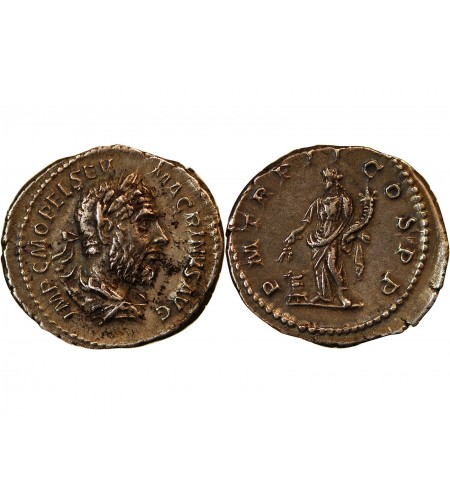 MACRIN - DENIER 218 ROME