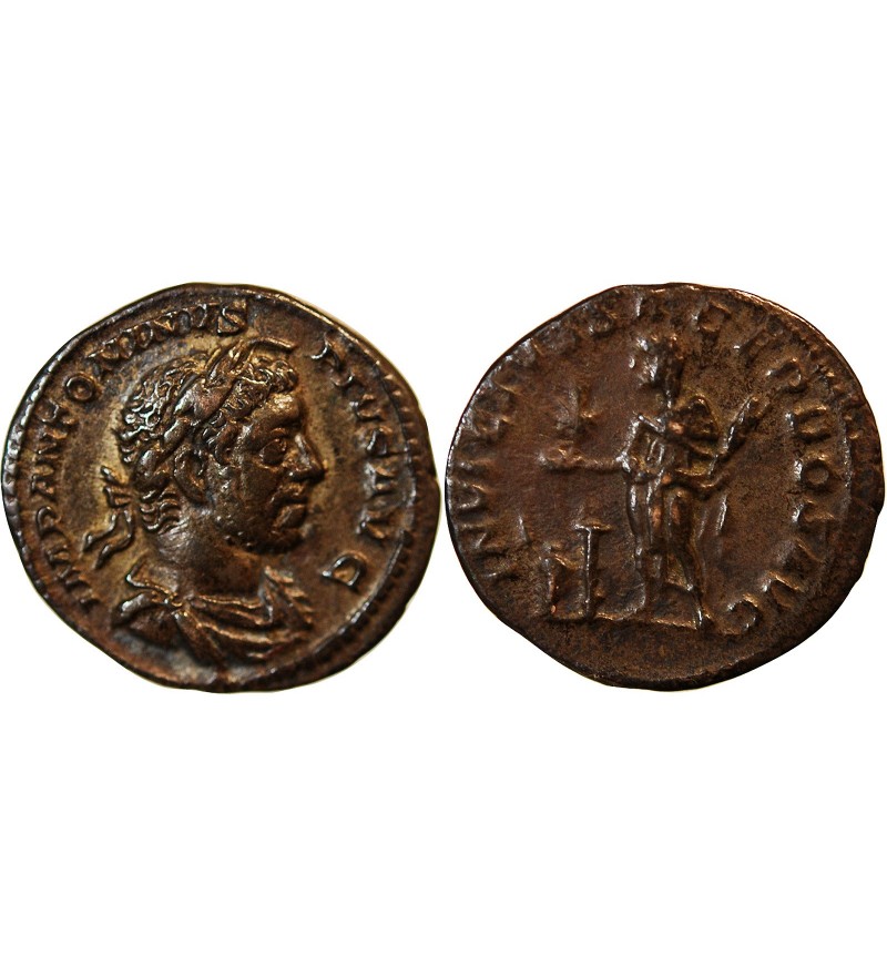 ELAGABAL - DENIER ARGENT 218 / 222 ROME