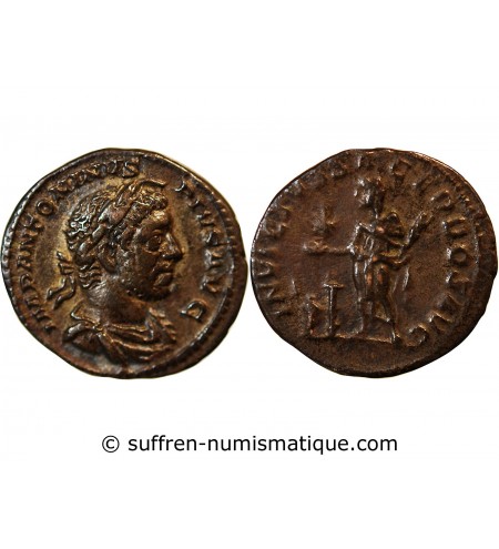 ELAGABAL - DENIER ARGENT 218 / 222 ROME