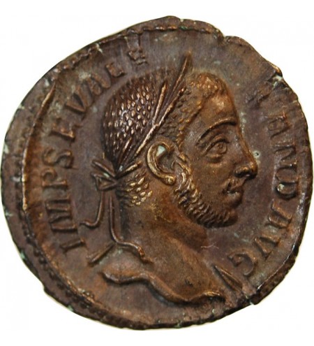 ALEXANDRE SEVERE - DENIER ARGENT 230 ROME