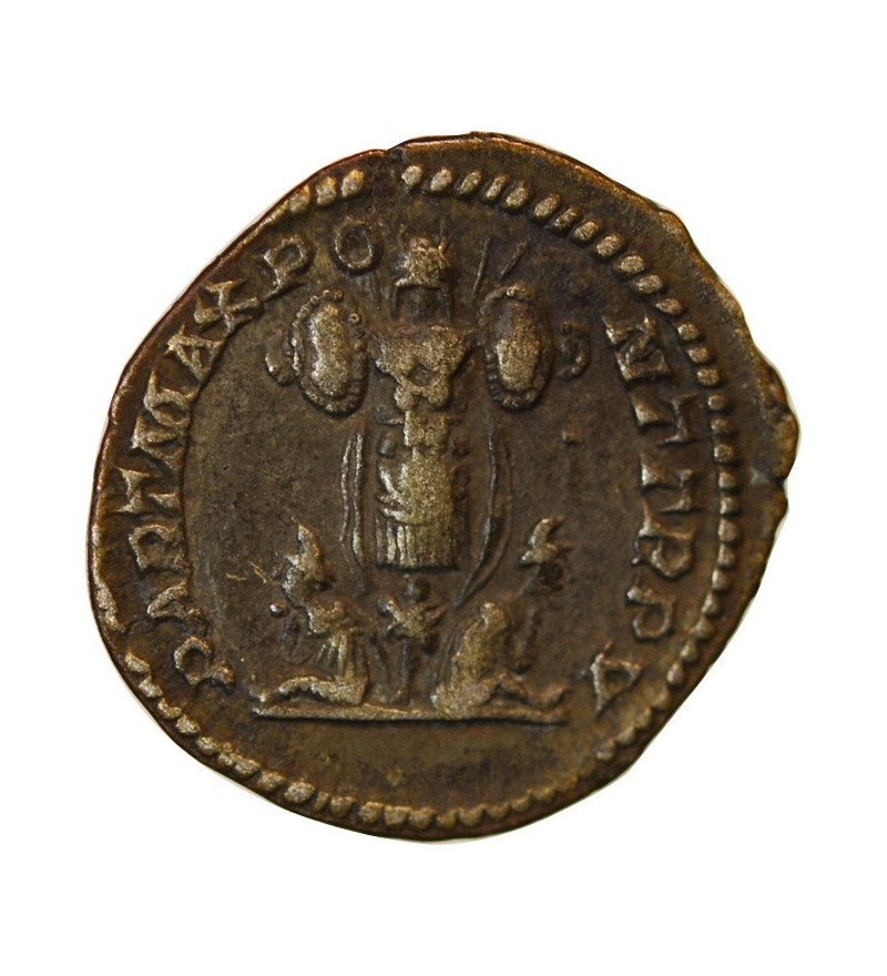 CARACALLA - DENIER ARGENT 206 ROME