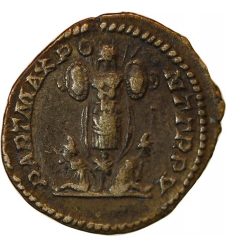 CARACALLA - DENIER ARGENT 206 ROME