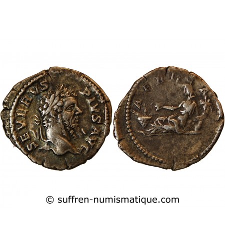 SEPTIME SEVERE - DENIER ARGENT 207 ROME