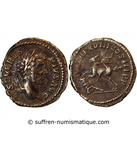 SEPTIME SEVERE - DENIER ARGENT 209 ROME